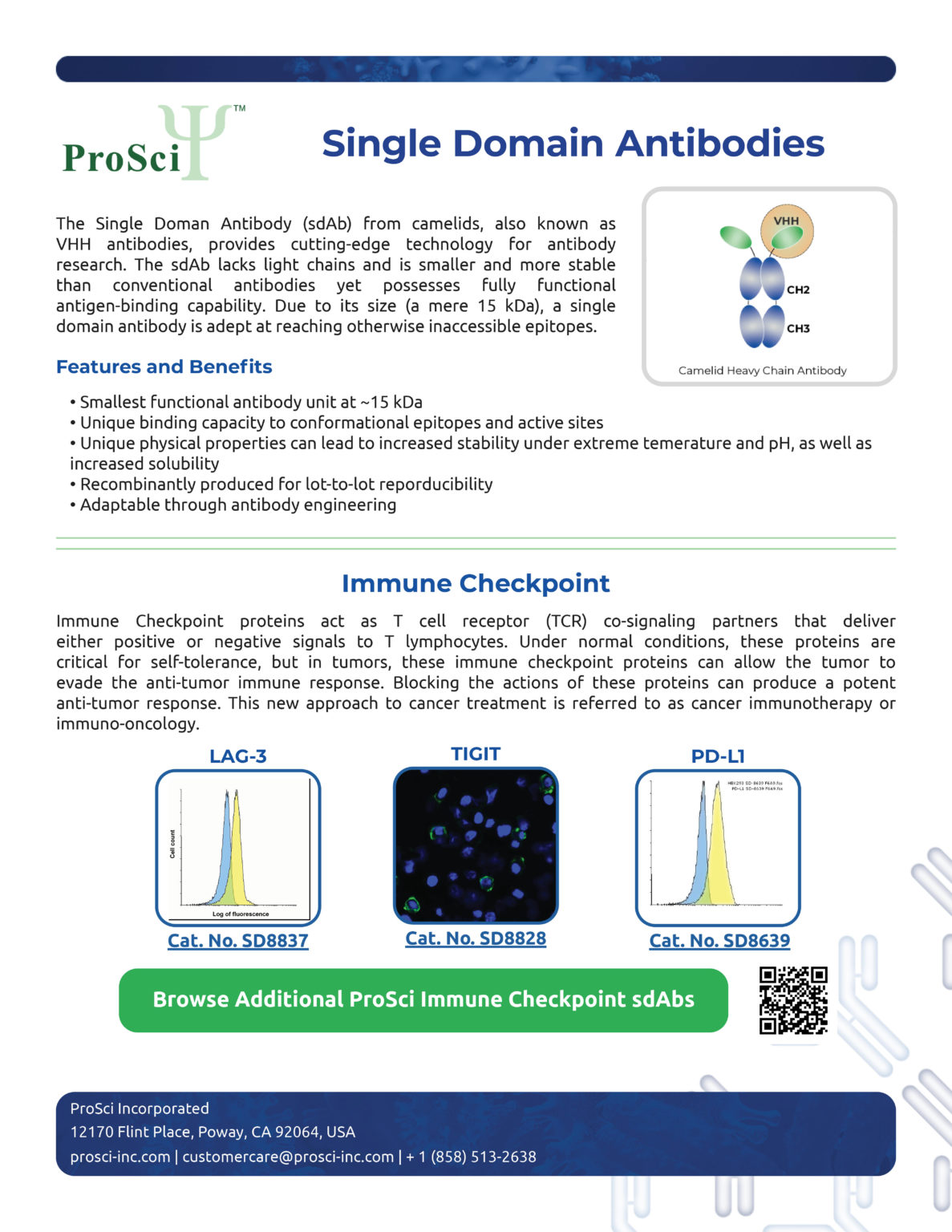 Single Domain Antibodies ProSci Incorporated